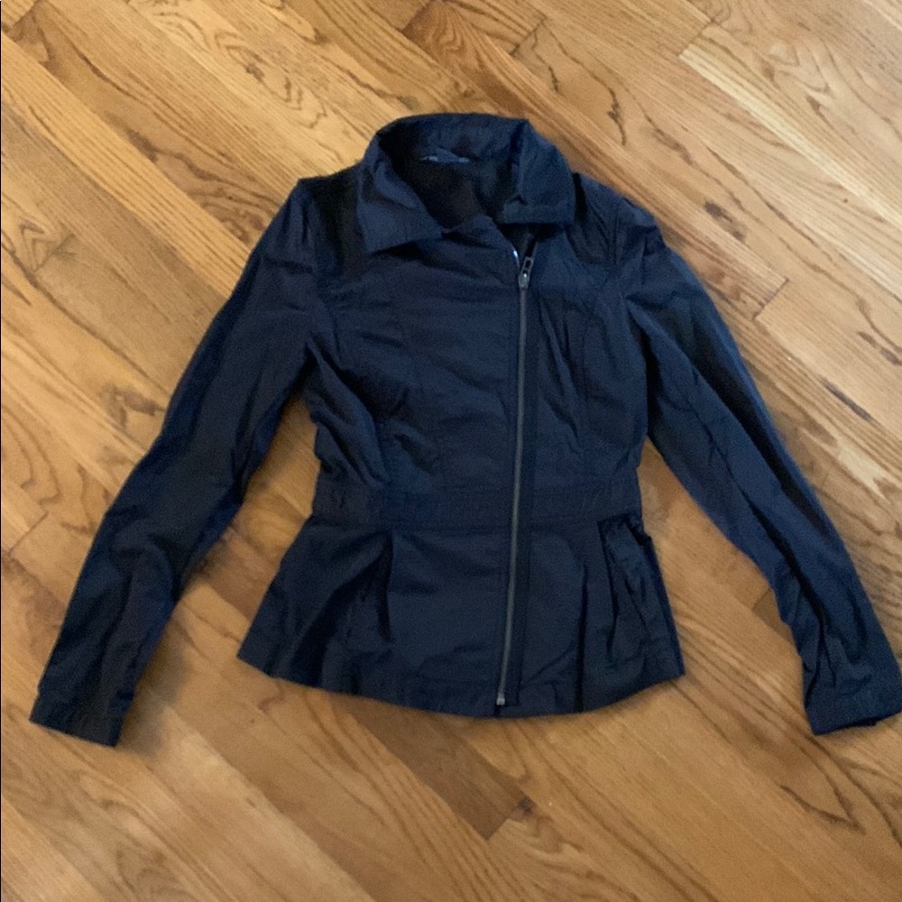 Armani Exchange Black Utility Jacket Sleek Design